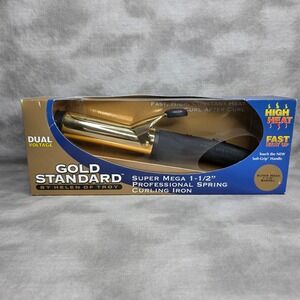 Helen of Troy Gold Standard 1.5" Spring Curling Iron #1852